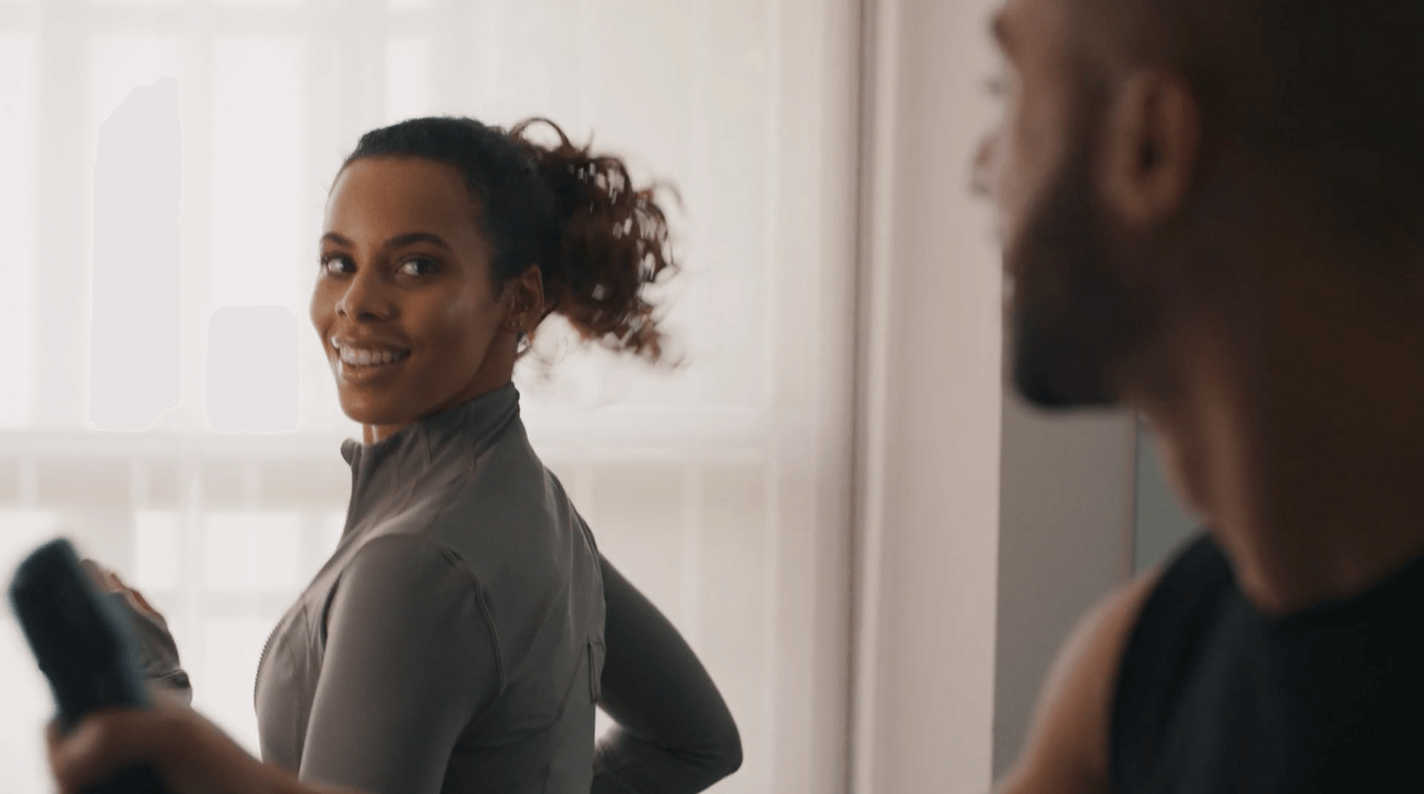 Still from BOSE video shoot featuring Rochelle and Marvin Humes, by Rise Media