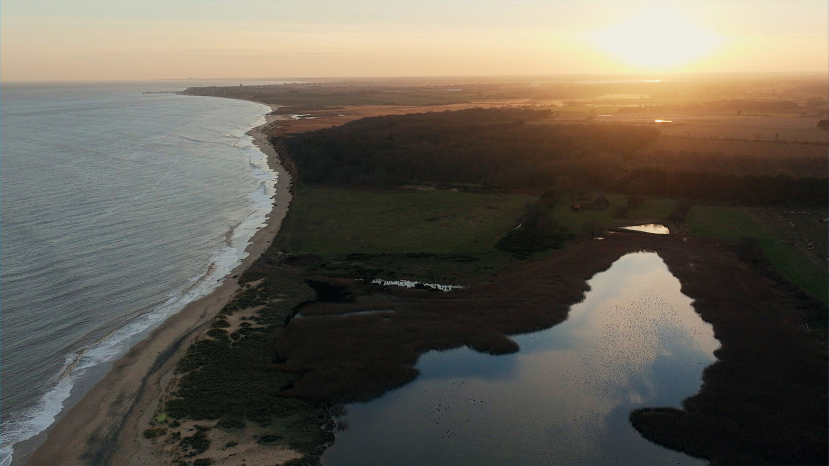 Still image from a BBC Storyworks video project, titled Blue Horizons, by Rise Media.