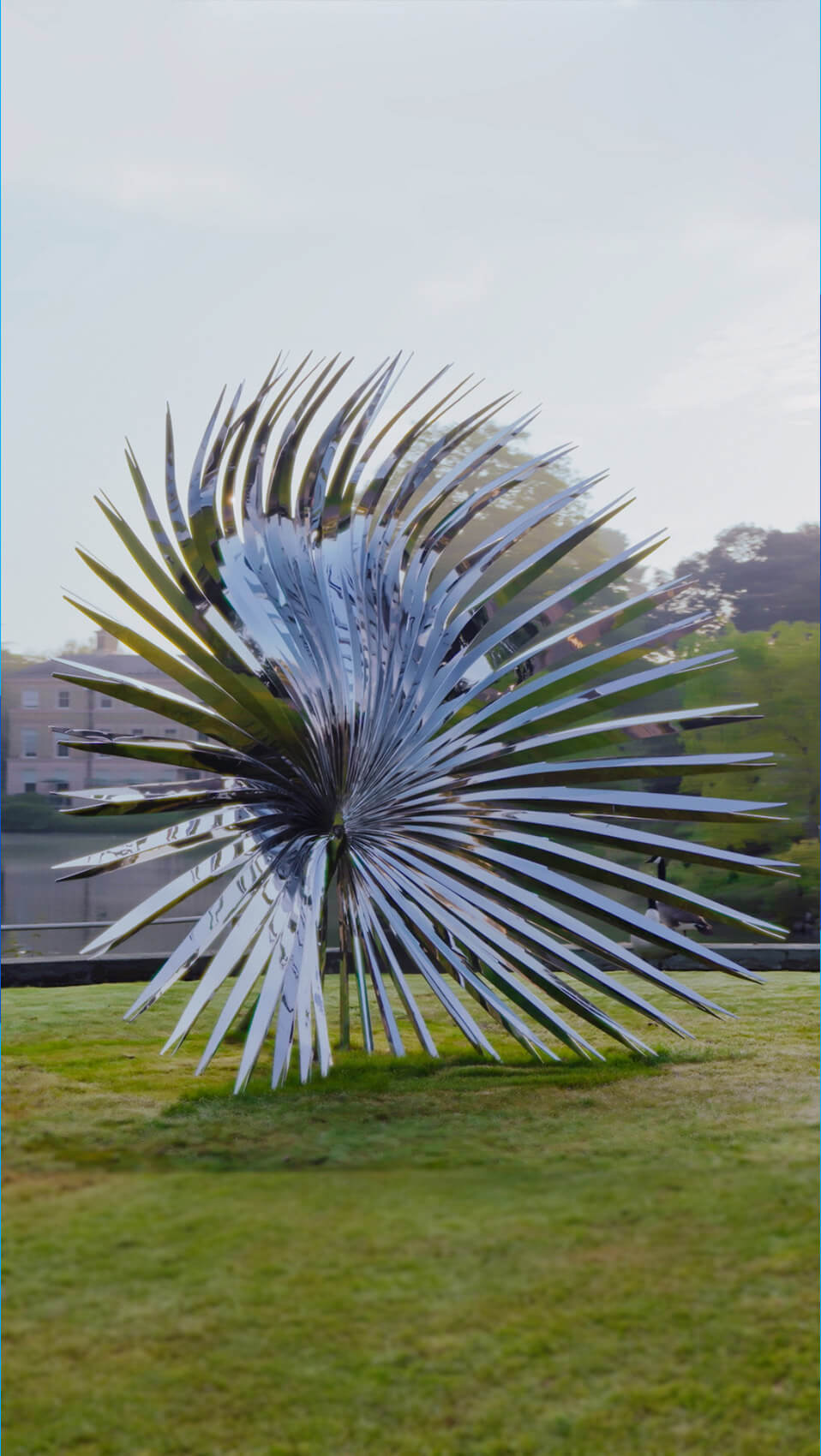 A sculpture from Marc Quinn's recent exhibition at Kew Gardens, Light into Life.